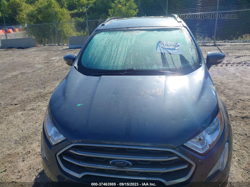 2019 Ford Ecosport Se Gray vin: MAJ6S3GL4KC290854