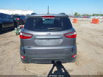 2019 Ford Ecosport Se Gray vin: MAJ6S3GL4KC290854