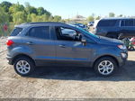 2019 Ford Ecosport Se Gray vin: MAJ6S3GL4KC290854