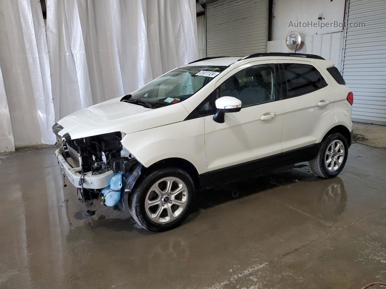 2019 Ford Ecosport Se Белый vin: MAJ6S3GL4KC291986