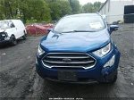 2019 Ford Ecosport Se Синий vin: MAJ6S3GL4KC298310