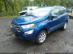 2019 Ford Ecosport Se Синий vin: MAJ6S3GL4KC298310