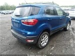 2019 Ford Ecosport Se Blue vin: MAJ6S3GL4KC298310