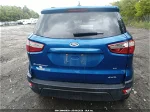 2019 Ford Ecosport Se Blue vin: MAJ6S3GL4KC298310