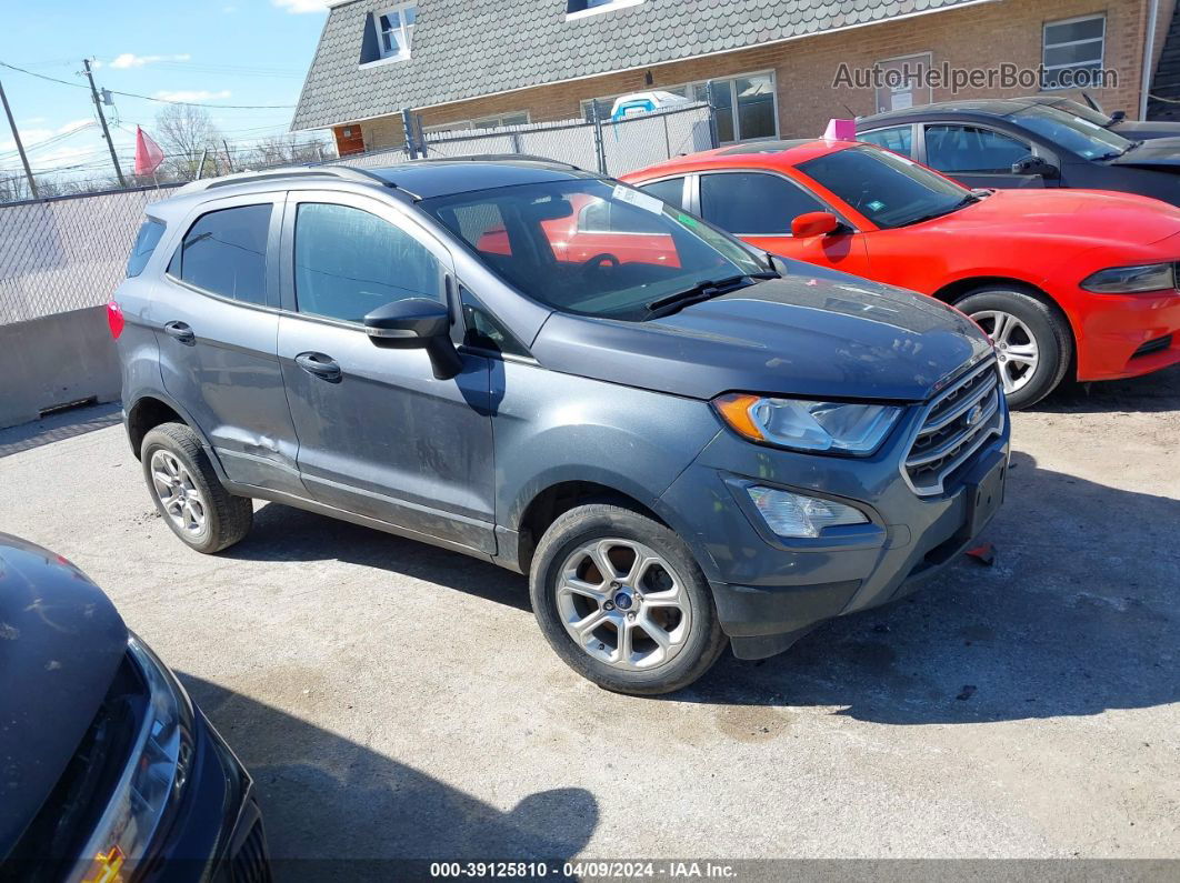 2019 Ford Ecosport Se Серый vin: MAJ6S3GL4KC300038