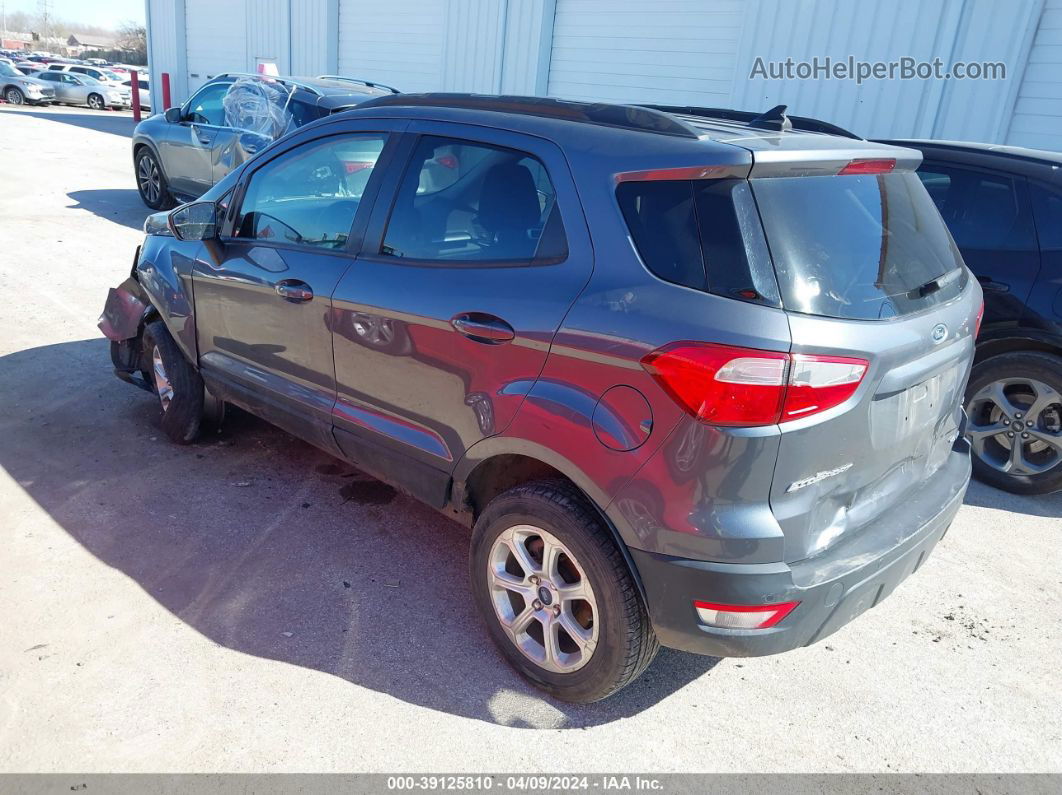 2019 Ford Ecosport Se Серый vin: MAJ6S3GL4KC300038