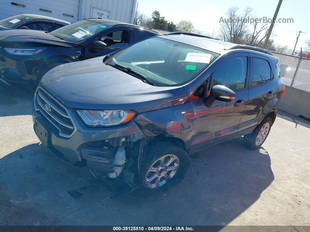 2019 Ford Ecosport Se Серый vin: MAJ6S3GL4KC300038