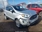 2019 Ford Ecosport Se Silver vin: MAJ6S3GL4KC304901