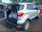 2019 Ford Ecosport Se Silver vin: MAJ6S3GL4KC304901