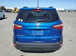 2020 Ford Ecosport Se Синий vin: MAJ6S3GL4LC316354