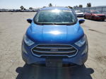 2020 Ford Ecosport Se Blue vin: MAJ6S3GL4LC316354
