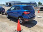2020 Ford Ecosport Se Синий vin: MAJ6S3GL4LC323238