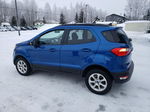 2020 Ford Ecosport Se Blue vin: MAJ6S3GL4LC384637