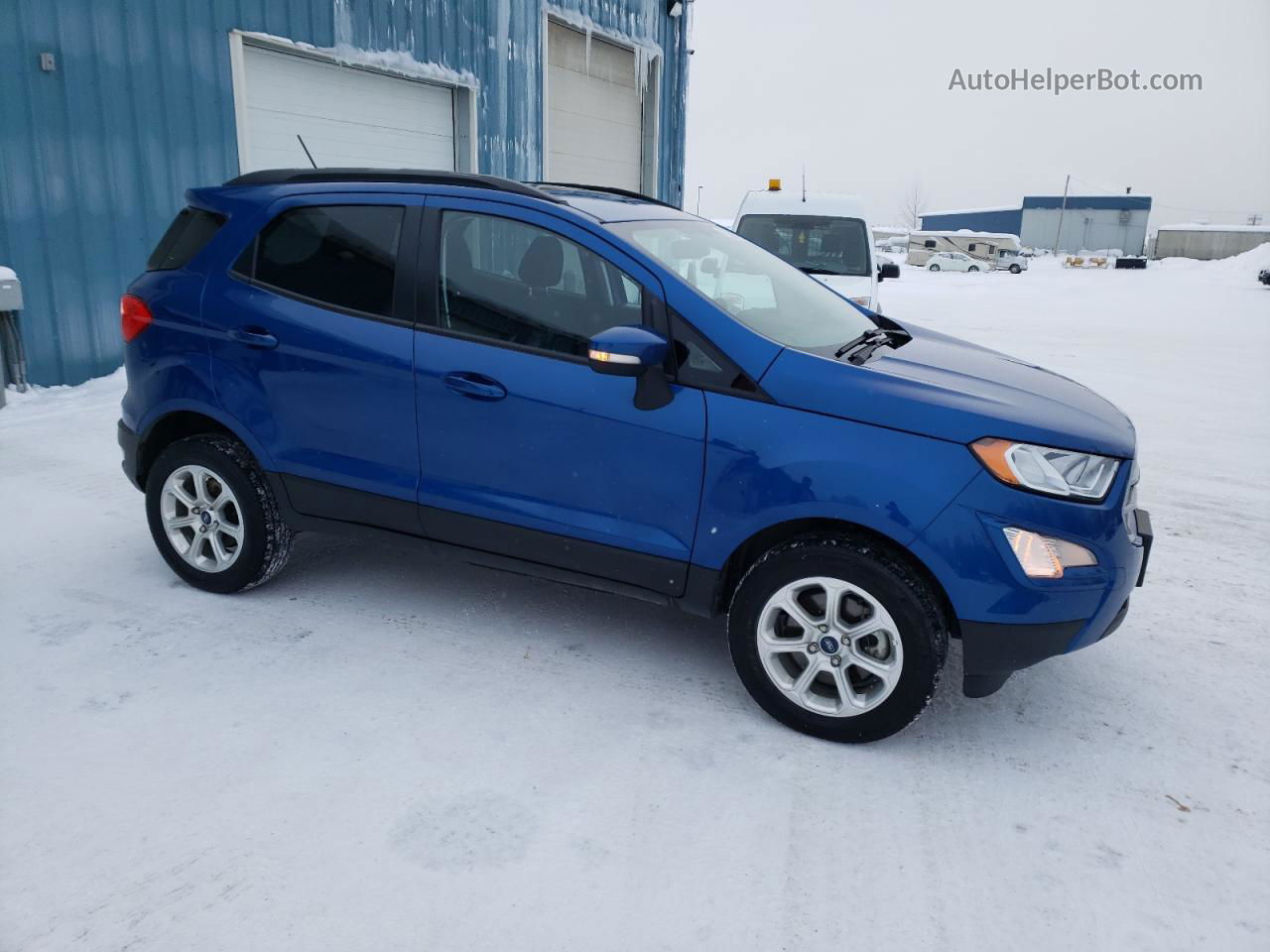 2020 Ford Ecosport Se Blue vin: MAJ6S3GL4LC384637