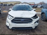 2019 Ford Ecosport Se White vin: MAJ6S3GL5KC263193