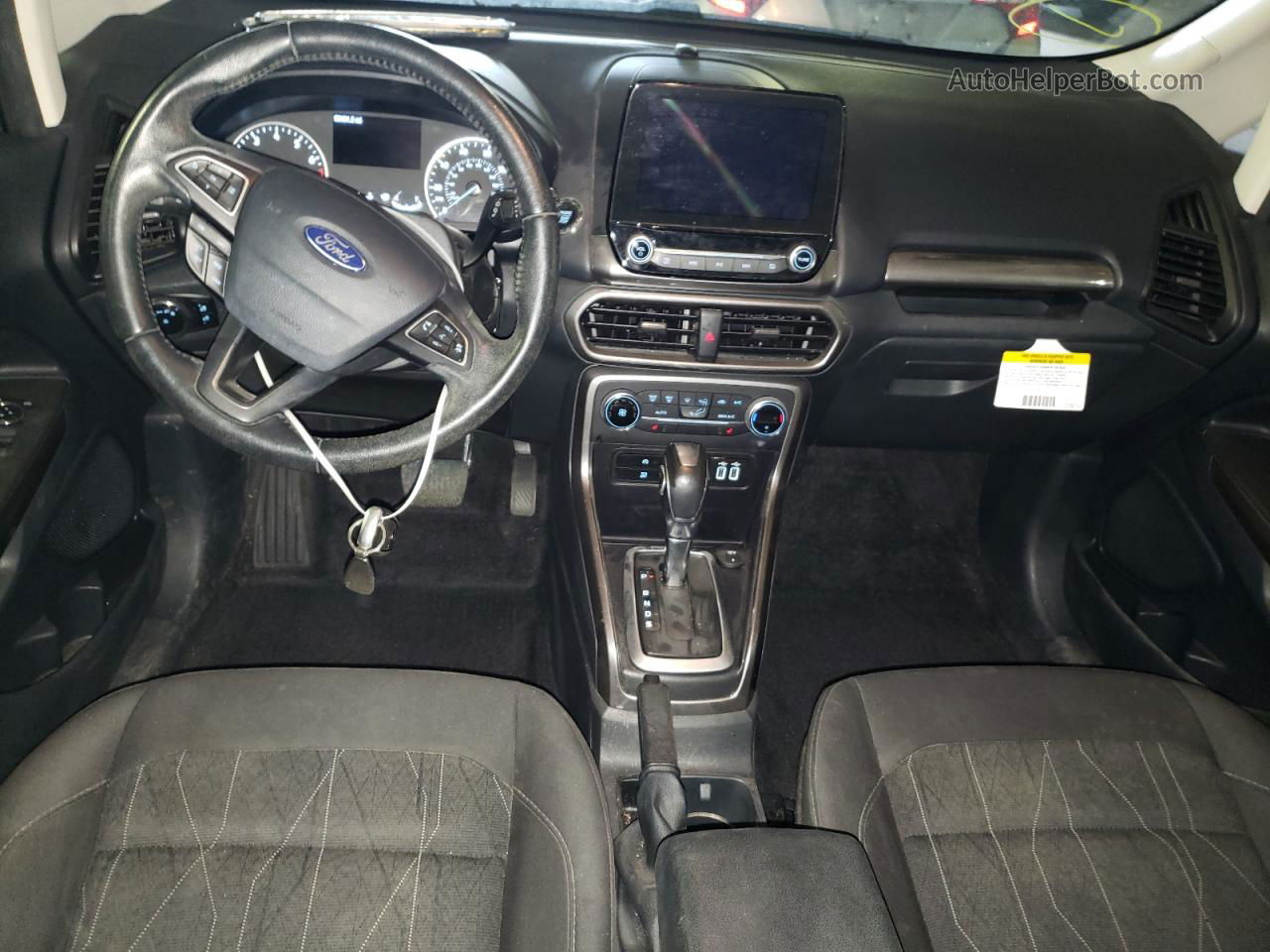 2019 Ford Ecosport Se Gray vin: MAJ6S3GL5KC286036