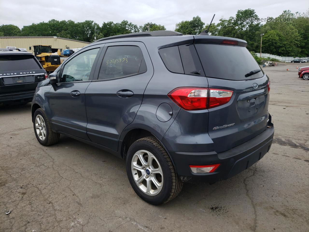 2019 Ford Ecosport Se Gray vin: MAJ6S3GL5KC286036