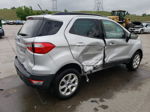 2019 Ford Ecosport Se Silver vin: MAJ6S3GL5KC307371