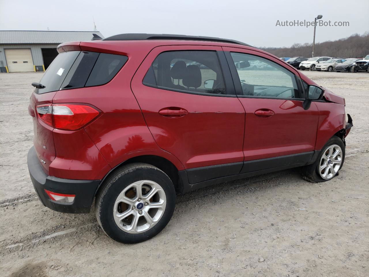 2020 Ford Ecosport Se Бордовый vin: MAJ6S3GL5LC356927