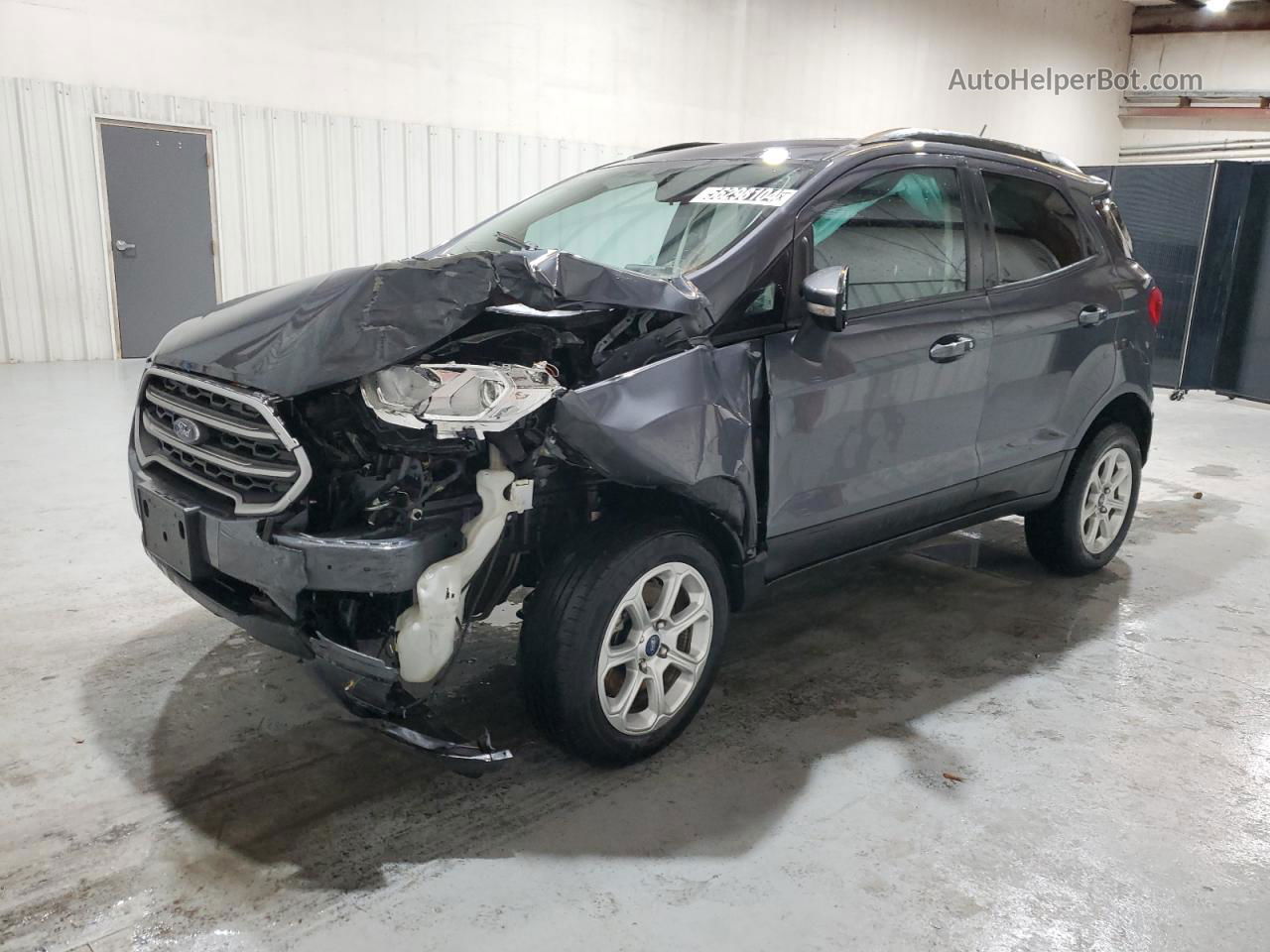 2020 Ford Ecosport Se Gray vin: MAJ6S3GL5LC361819