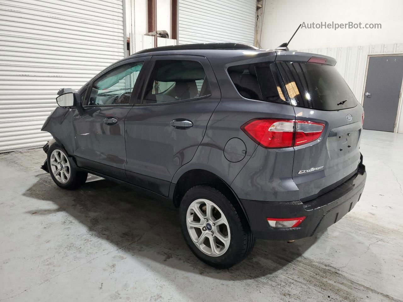 2020 Ford Ecosport Se Серый vin: MAJ6S3GL5LC361819