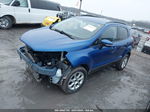 2020 Ford Ecosport Se Blue vin: MAJ6S3GL5LC394660