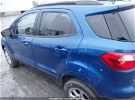 2020 Ford Ecosport Se Blue vin: MAJ6S3GL5LC394660