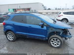 2020 Ford Ecosport Se Blue vin: MAJ6S3GL5LC394660