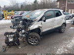 2019 Ford Ecosport Se White vin: MAJ6S3GL6KC252039