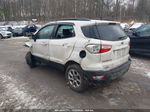 2019 Ford Ecosport Se White vin: MAJ6S3GL6KC252039