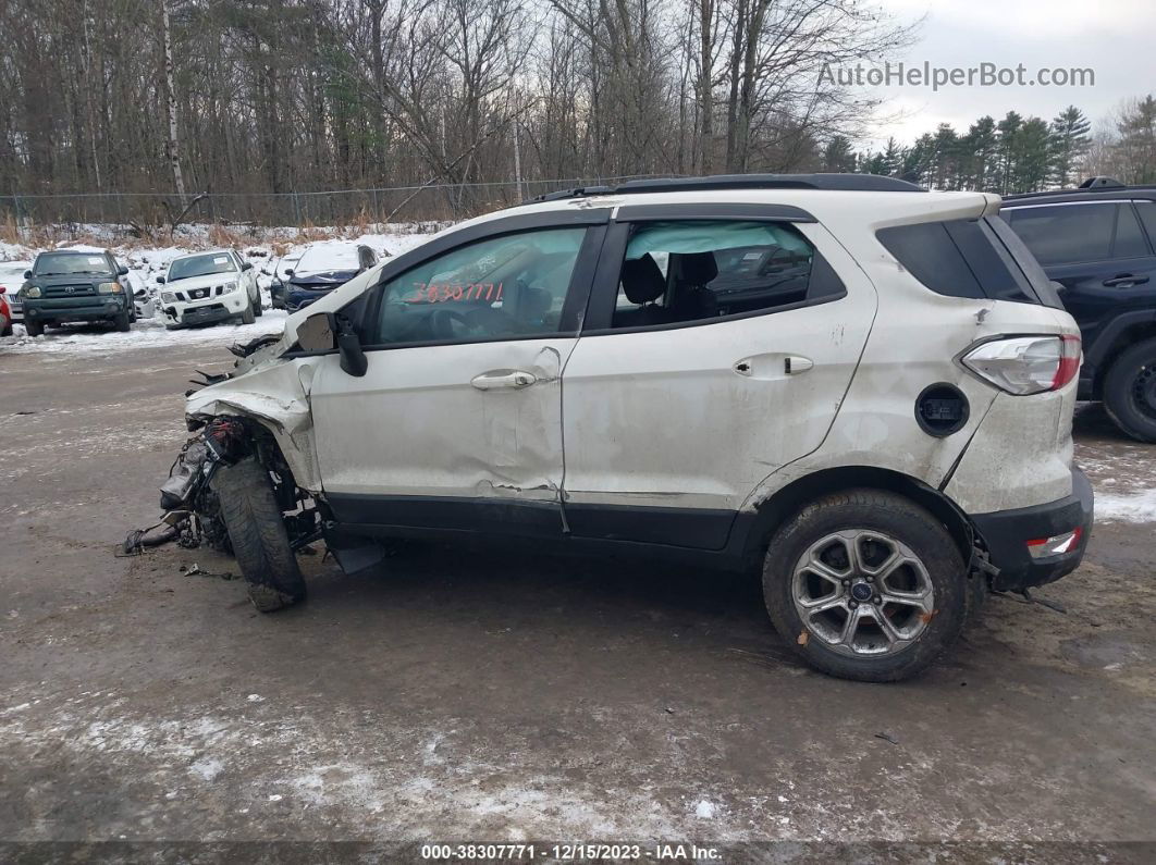 2019 Ford Ecosport Se Белый vin: MAJ6S3GL6KC252039