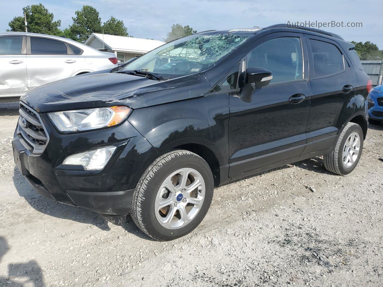 2019 Ford Ecosport Se Black vin: MAJ6S3GL6KC305676