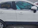 2020 Ford Ecosport Se White vin: MAJ6S3GL6LC340333