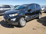 2020 Ford Ecosport Se Black vin: MAJ6S3GL6LC345144