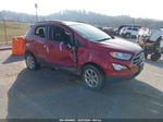 2020 Ford Ecosport Se Burgundy vin: MAJ6S3GL6LC355902