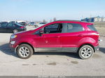 2020 Ford Ecosport Se Burgundy vin: MAJ6S3GL6LC355902