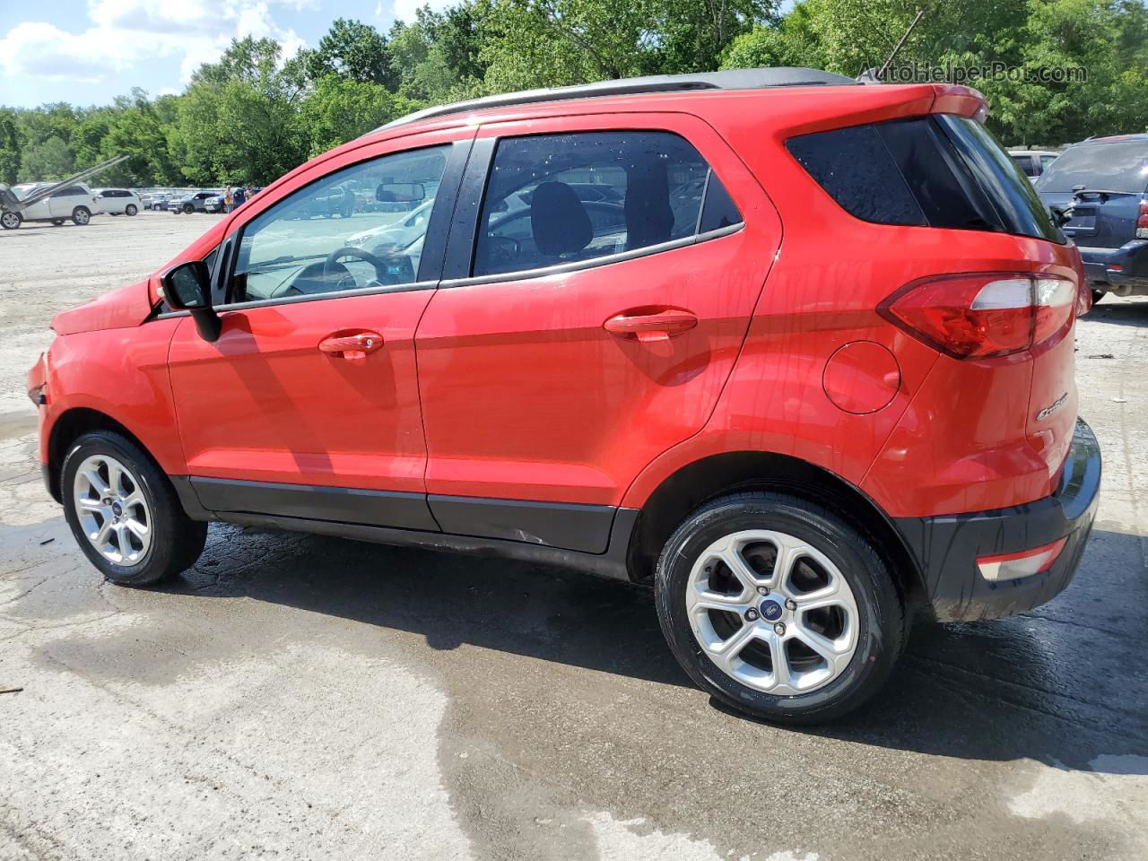 2019 Ford Ecosport Se Red vin: MAJ6S3GL7KC256763