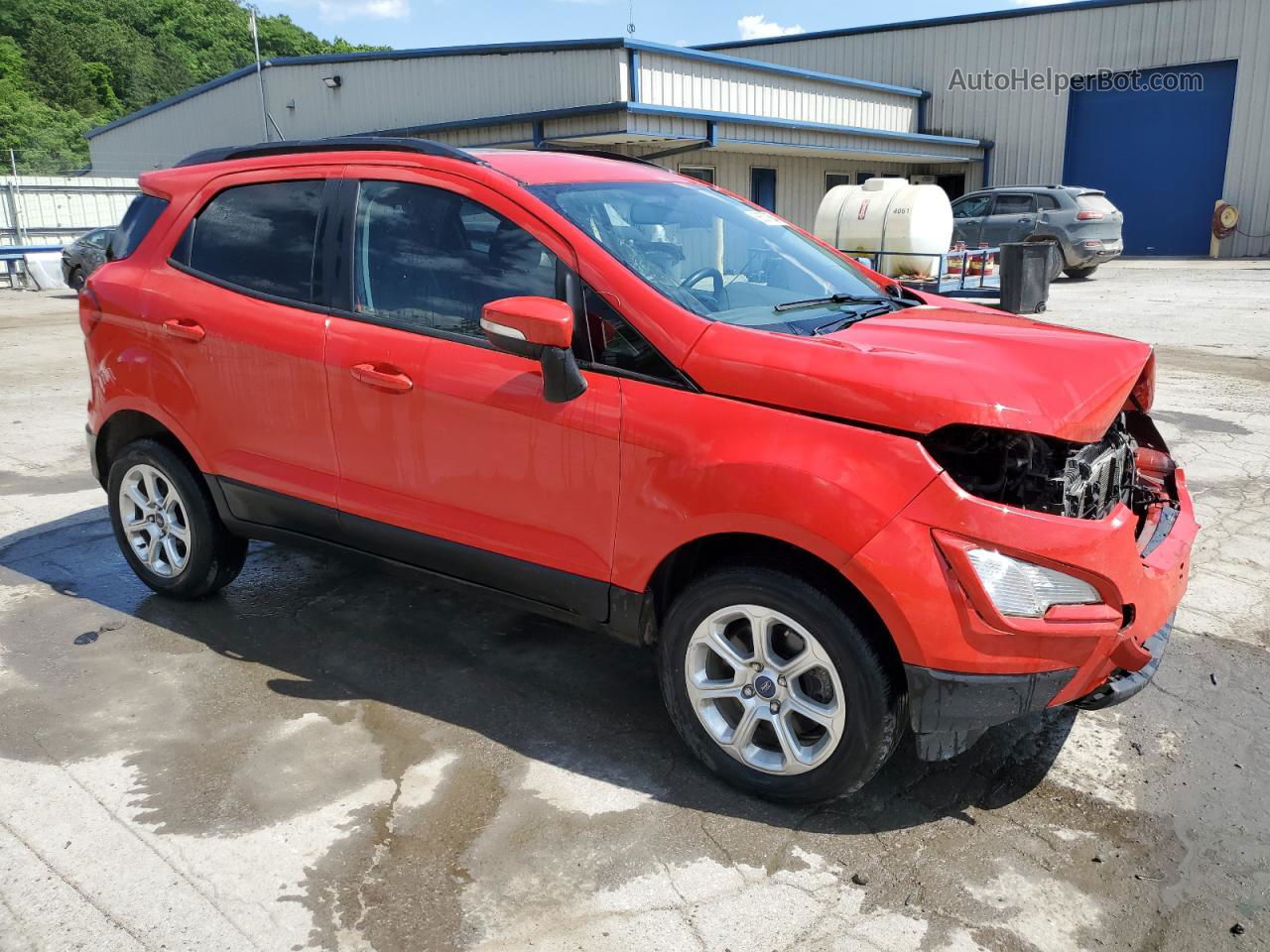 2019 Ford Ecosport Se Red vin: MAJ6S3GL7KC256763