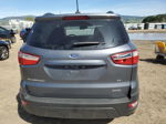 2019 Ford Ecosport Se Gray vin: MAJ6S3GL7KC305637