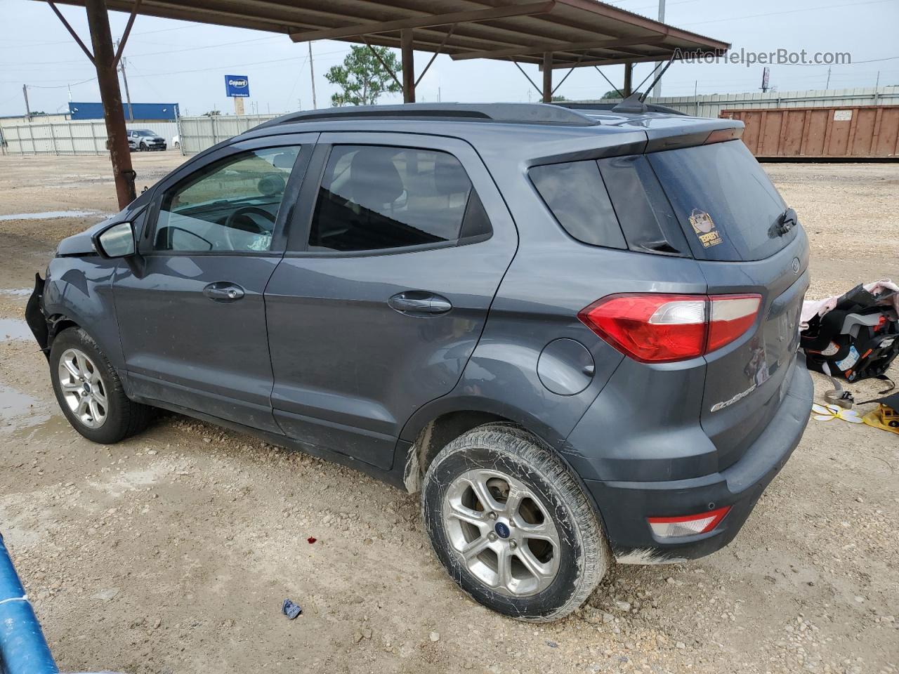 2020 Ford Ecosport Se Gray vin: MAJ6S3GL7LC316512