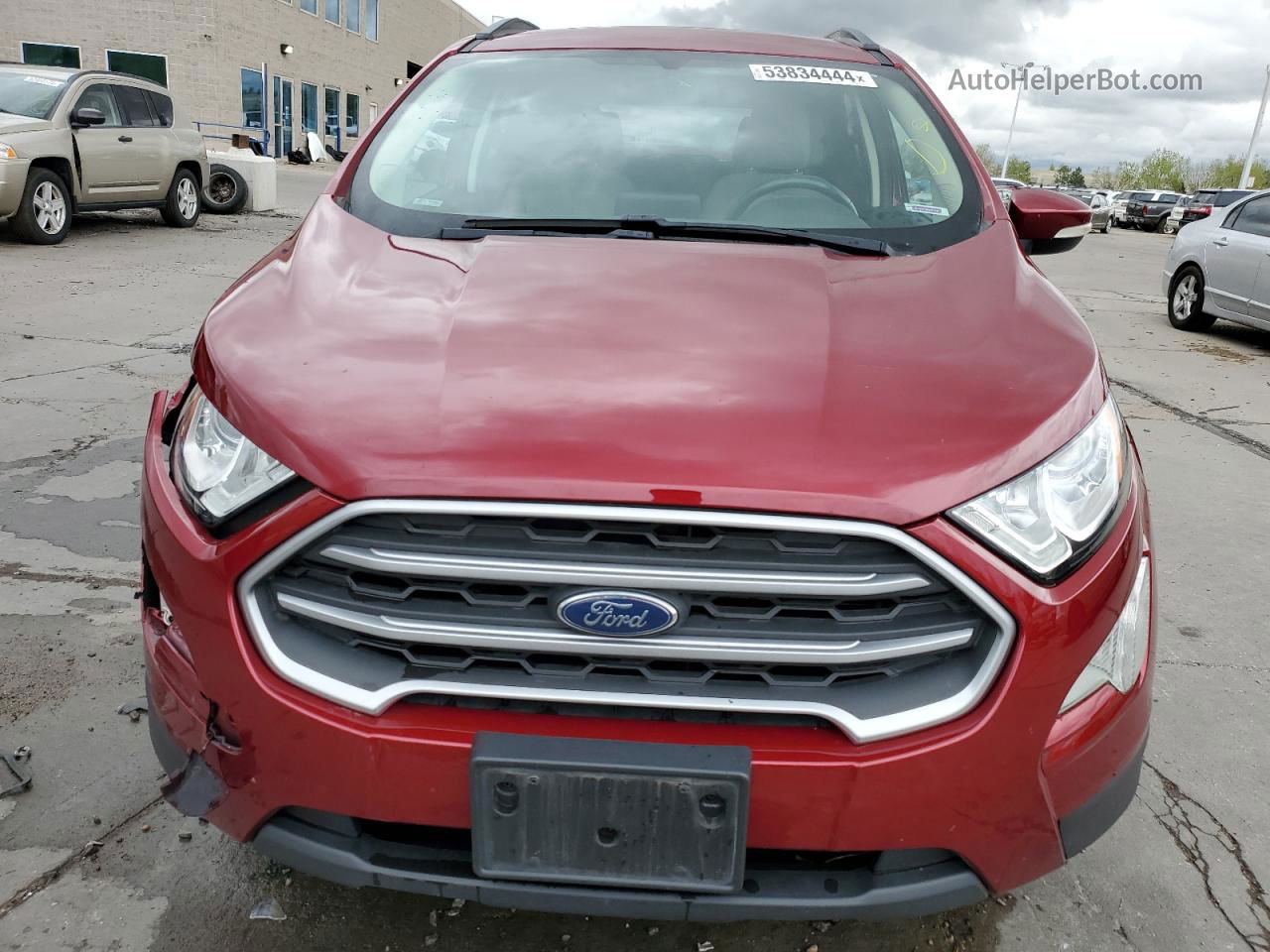 2020 Ford Ecosport Se Красный vin: MAJ6S3GL7LC326120