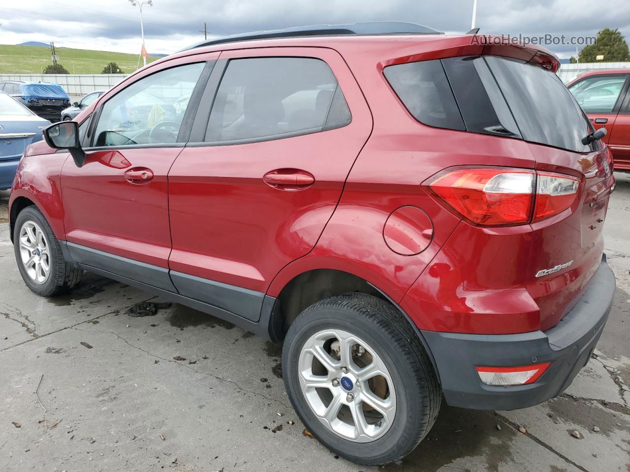 2020 Ford Ecosport Se Красный vin: MAJ6S3GL7LC326120