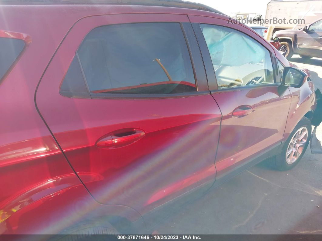 2020 Ford Ecosport Se Red vin: MAJ6S3GL7LC335772