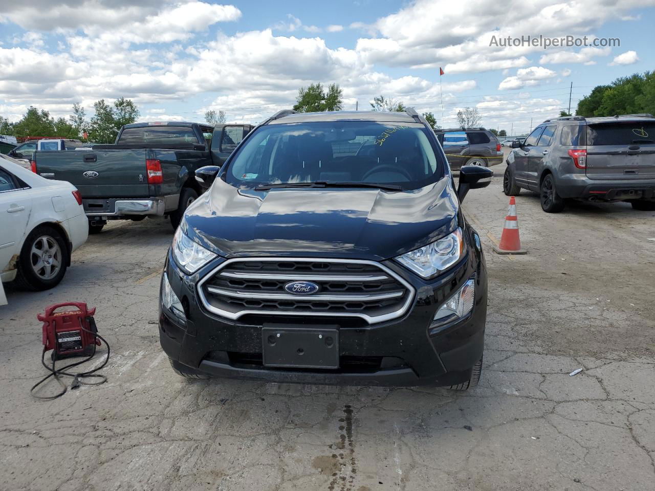 2020 Ford Ecosport Se Black vin: MAJ6S3GL7LC336422