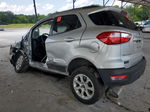 2020 Ford Ecosport Se Silver vin: MAJ6S3GL7LC344925