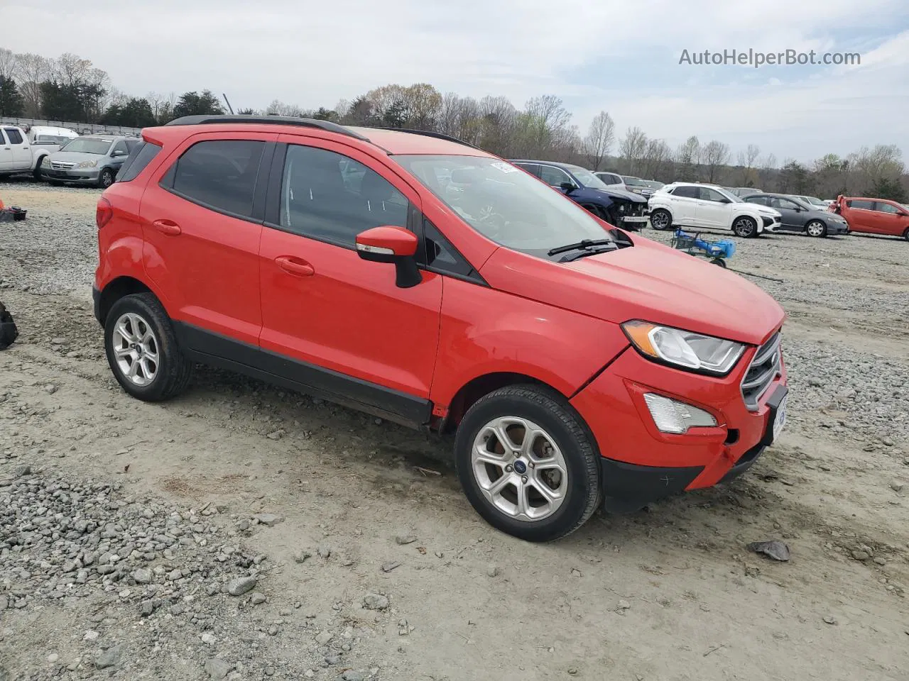 2020 Ford Ecosport Se Red vin: MAJ6S3GL7LC359778