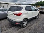 2020 Ford Ecosport Se White vin: MAJ6S3GL7LC359845