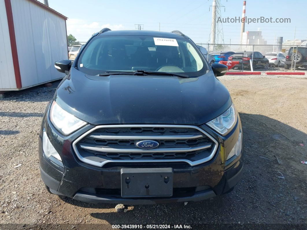 2019 Ford Ecosport Se Black vin: MAJ6S3GL8KC265777