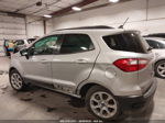 2019 Ford Ecosport Se Silver vin: MAJ6S3GL8KC273099