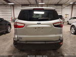 2019 Ford Ecosport Se Silver vin: MAJ6S3GL8KC273099